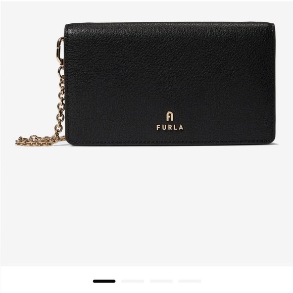 Furla Magnolia Chain Wallet M Nero - Picture 5 of 10